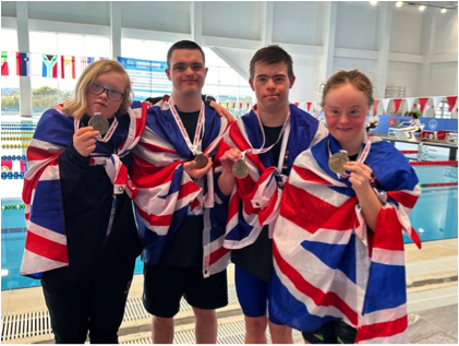 Great Britain top team again at the World Down Syndrome Swimming Championships 2024